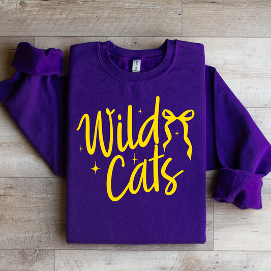 Wildcats Bow Graphic Tee