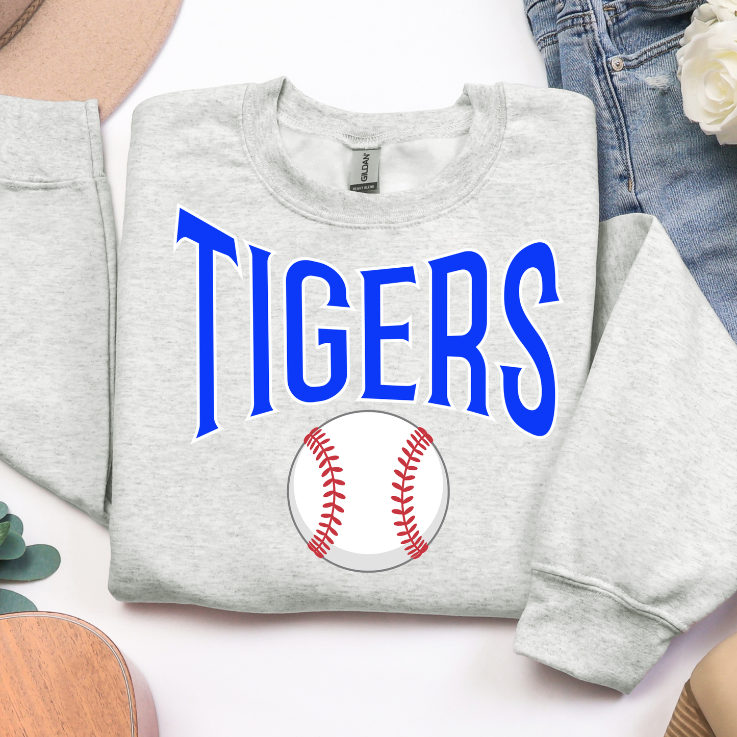 Mascot Baseball/Softball Custom School Graphic Tee