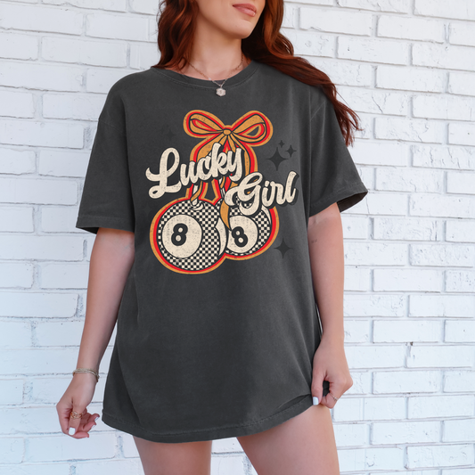 Lucky Girl Graphic Tee
