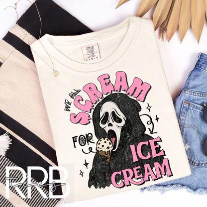 We All Scream for Ice Cream Graphic Tee