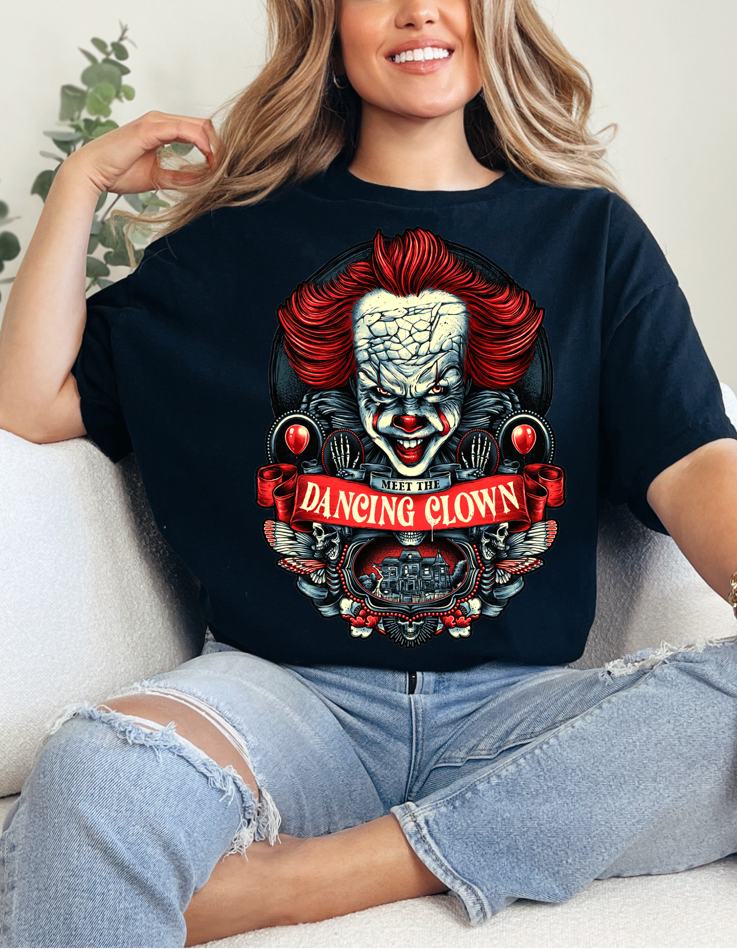 SCARY HALLOWEEN GRAPHIC TEE - 24