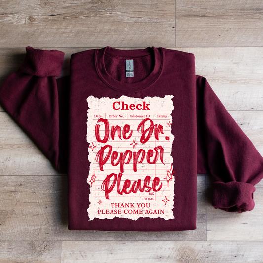One Dr. Pepper Please Graphic Tee