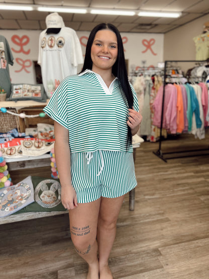 The Sweet & Sporty Set - Kelly Green