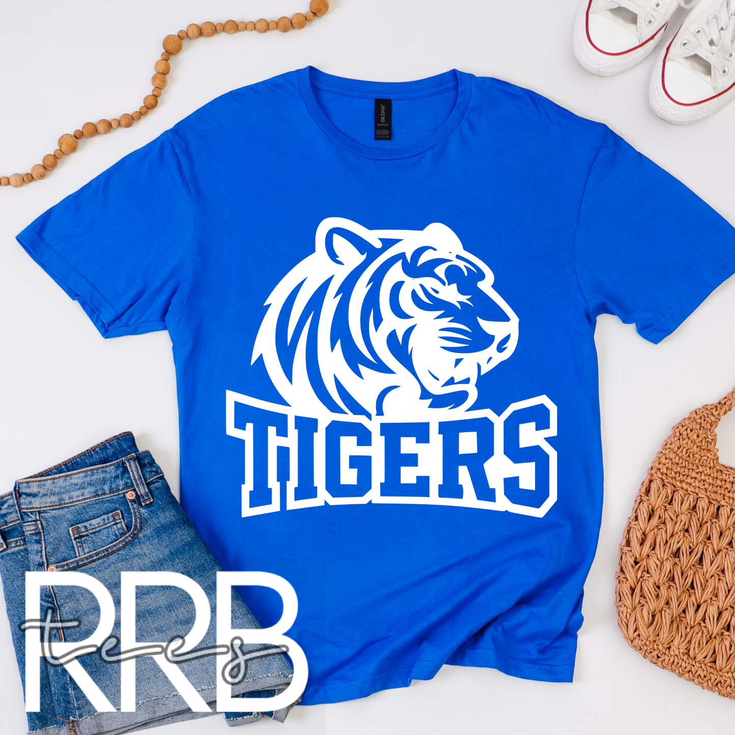 Tiger Profile Graphic Tee