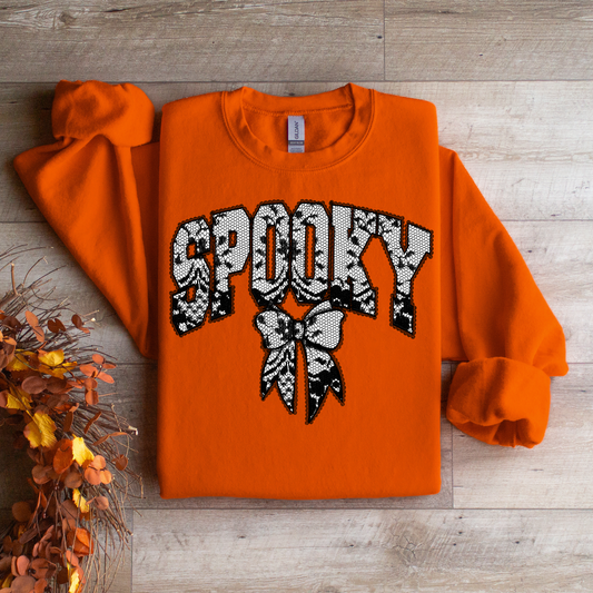 Spooky Lace Graphic Tee