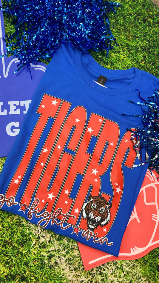 Go Fight Win Tigers Graphic Tee