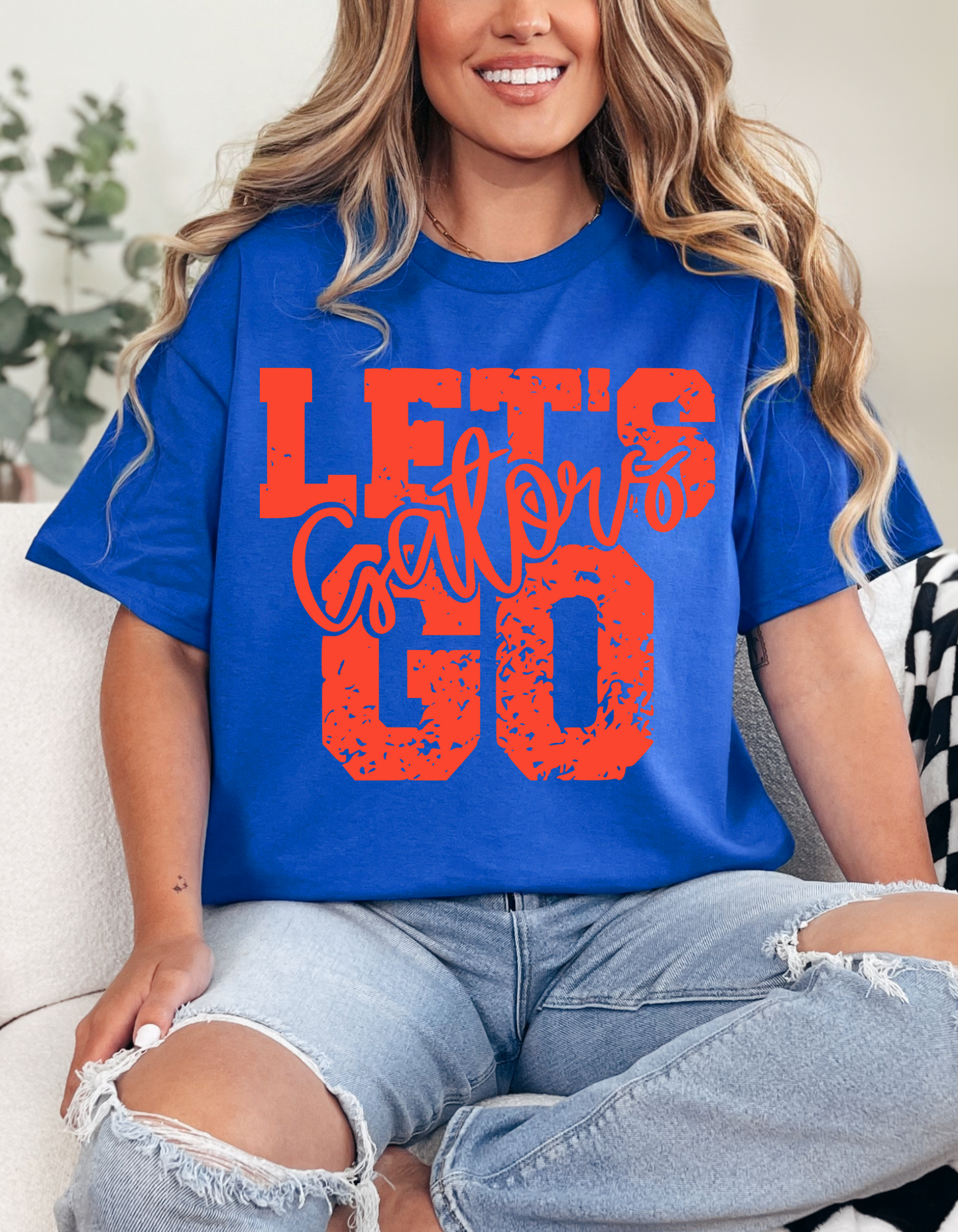 Let's Go Gators Graphic Tee