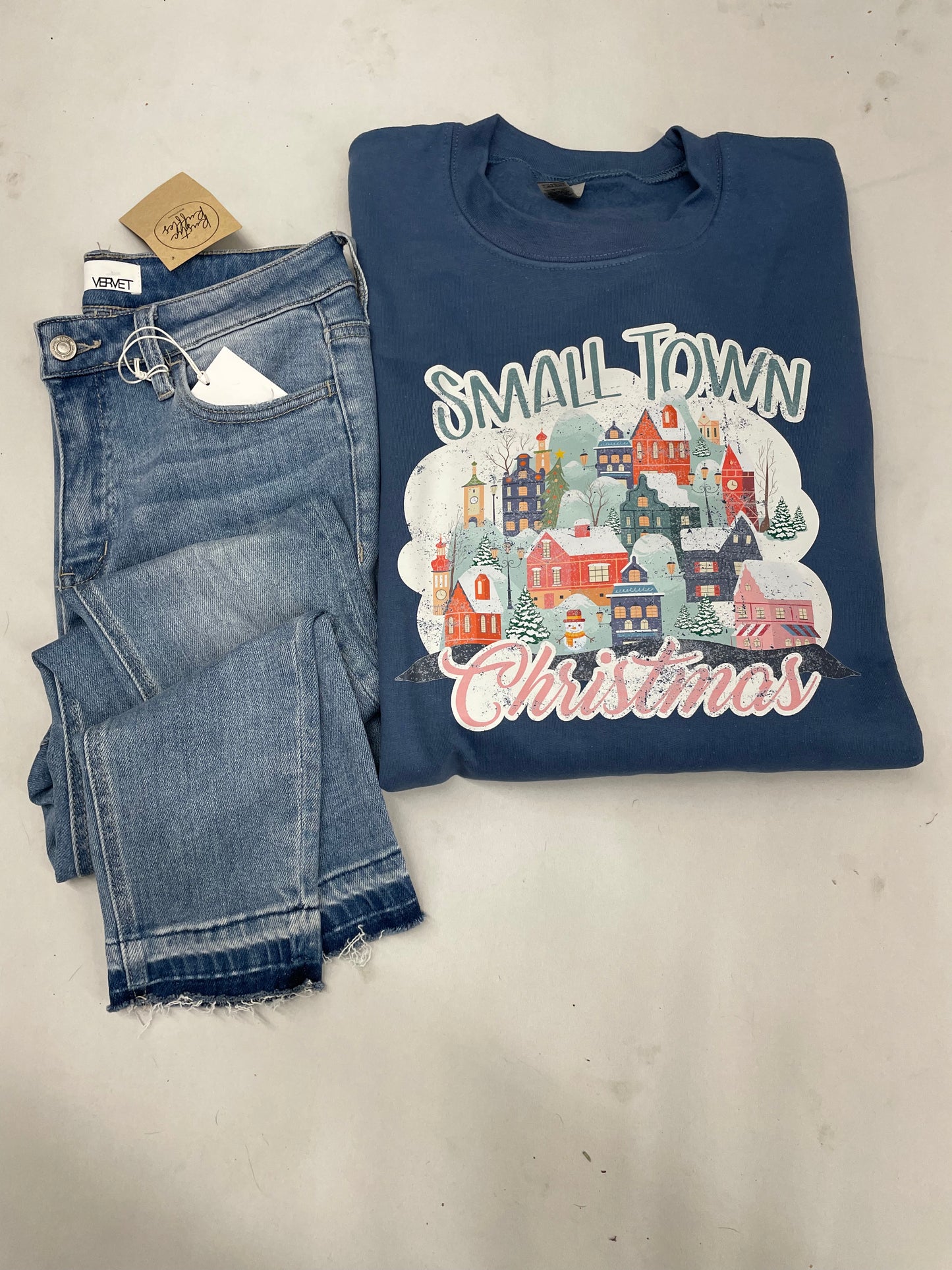 Small Town Christmas Graphic Tee