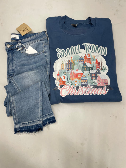 Small Town Christmas Graphic Tee