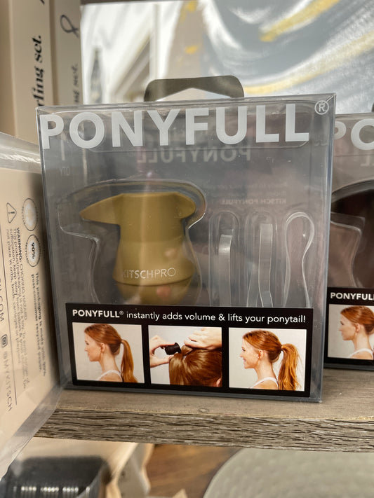 Ponyfull Blonde