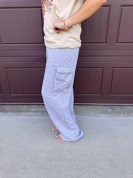 Snuggle Season Sweatpants - Grey