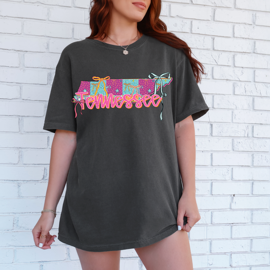 Custom State Pattern Graphic Tee