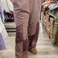 Mixed Emotions Leopard Patchwork Sweatpants