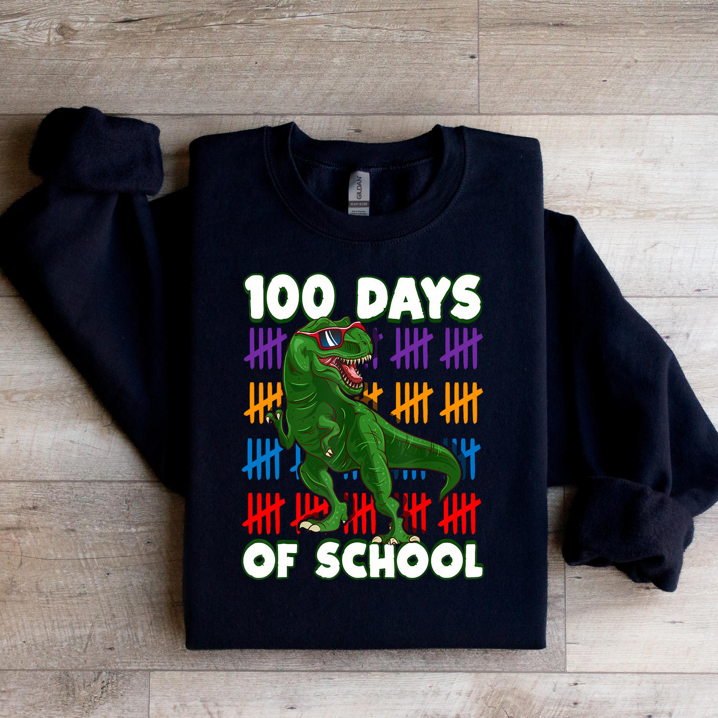 100 Days of School Graphic Tee - 9