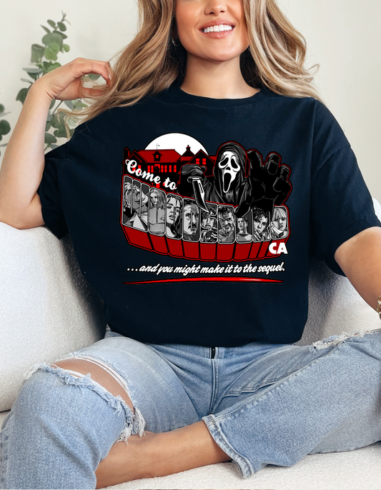 SCARY HALLOWEEN GRAPHIC TEE - 28