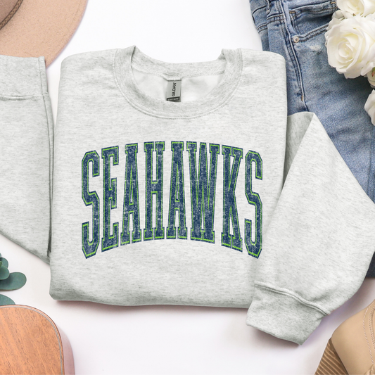 Varsity Seahawks Graphic Tee