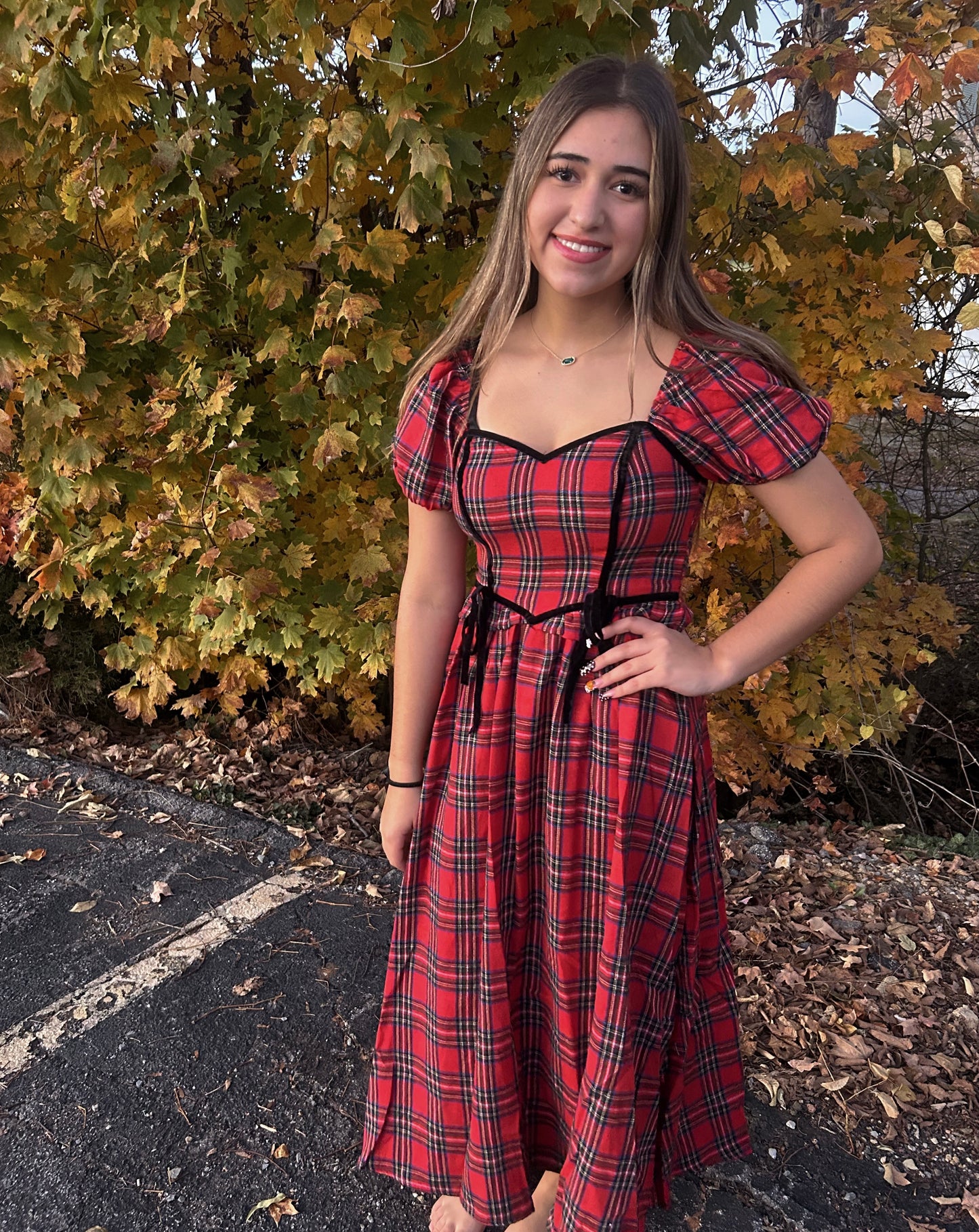 Under The Mistletoe Midi Dress