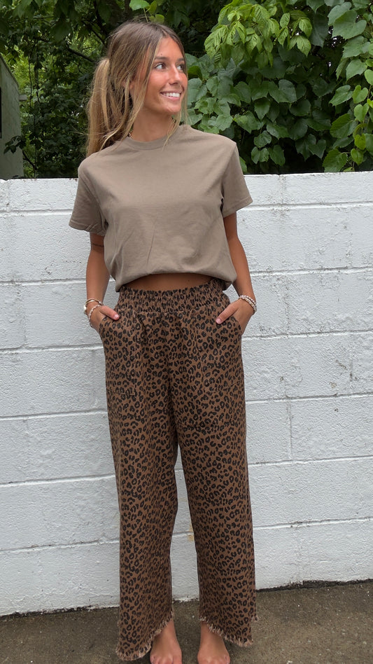 Main Character Cheetah Pants
