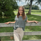 Gettin' Gone Sweater Top - Jade