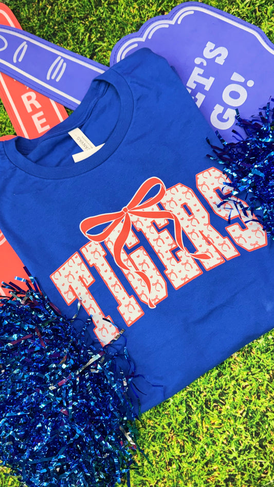 Tigers with Bows Graphic Tee