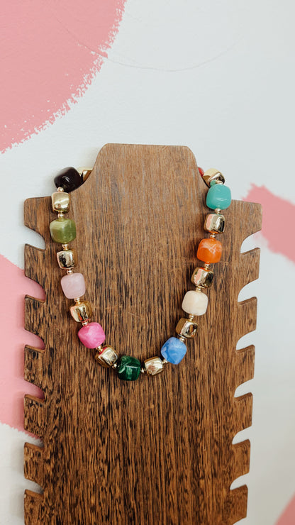 Jewel Box Beaded Necklace