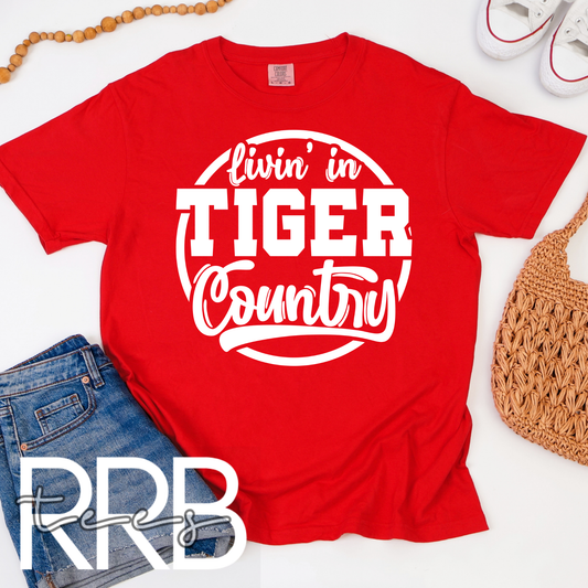 Livin' In Tiger Country Graphic Tee