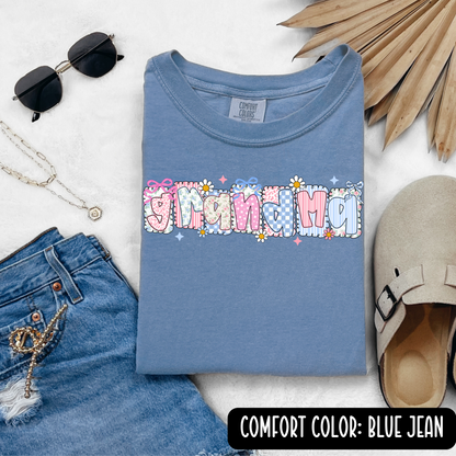 Preppy Croquette With Frames Custom Name Graphic Tee