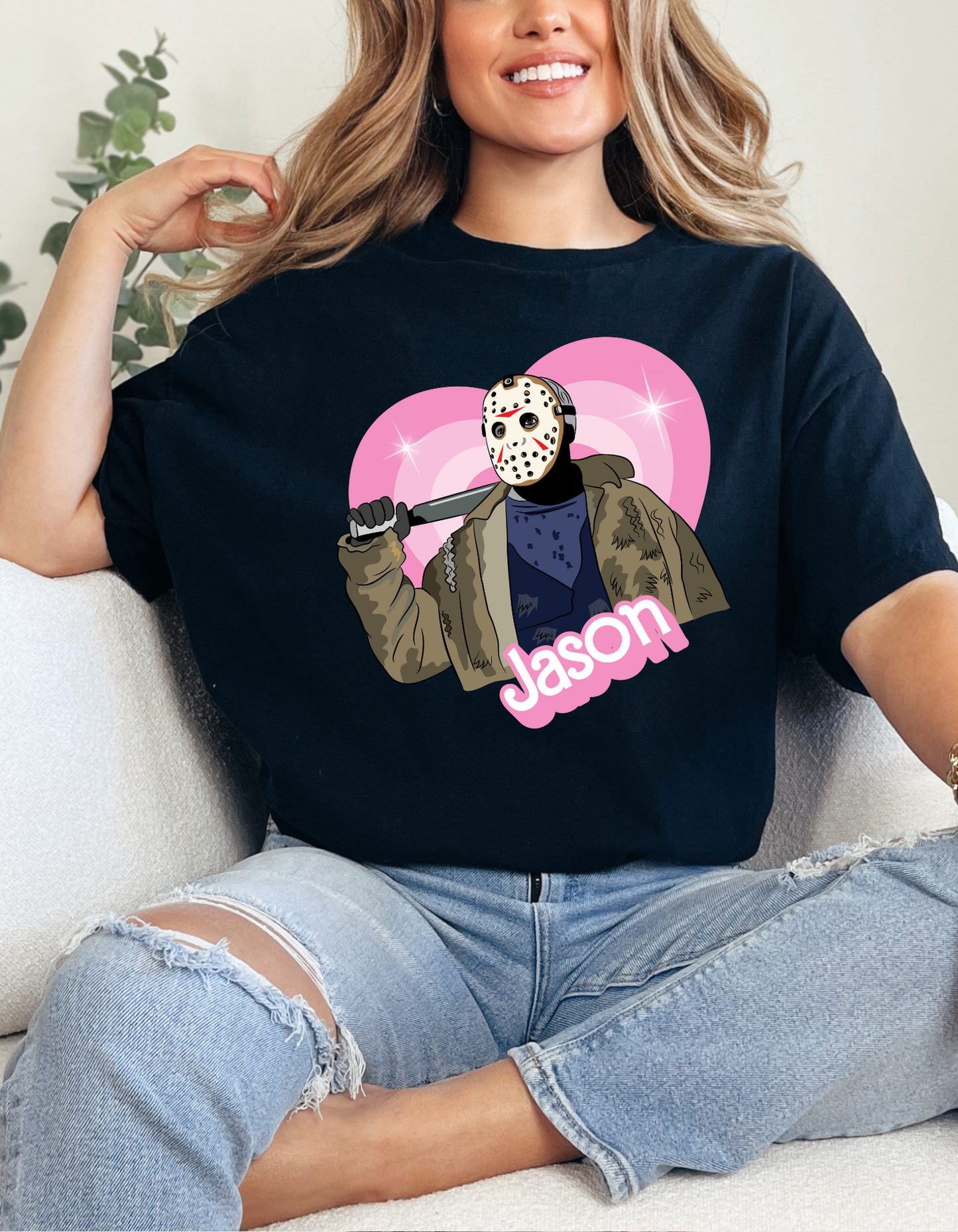 SCARY HALLOWEEN GRAPHIC TEE - 1