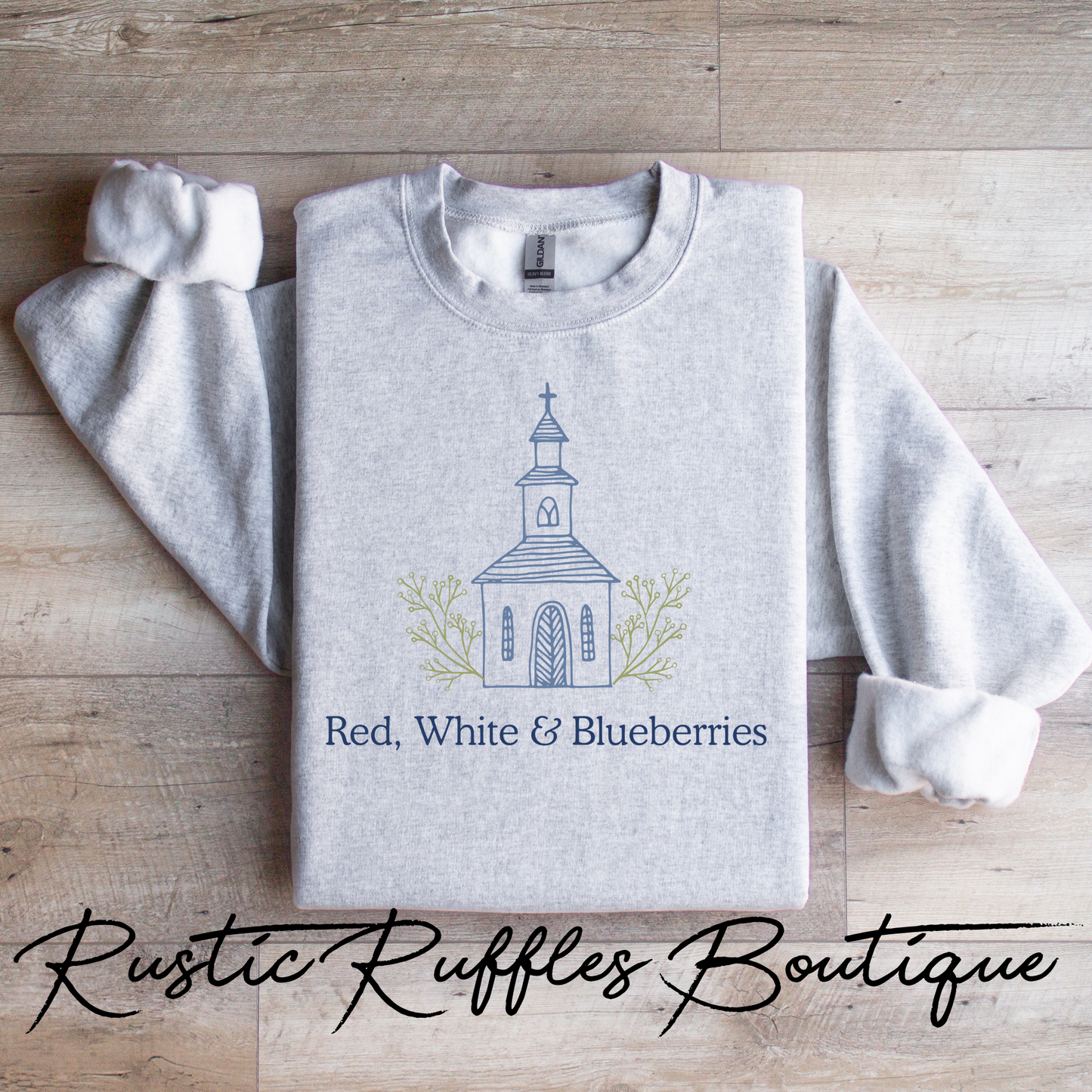 Red White & Blueberries Graphic Tee