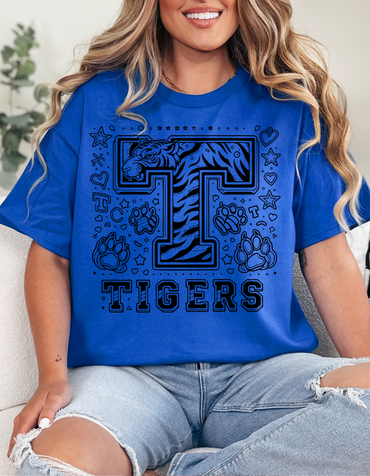 TIGERS GRAPHIC TEE - 2