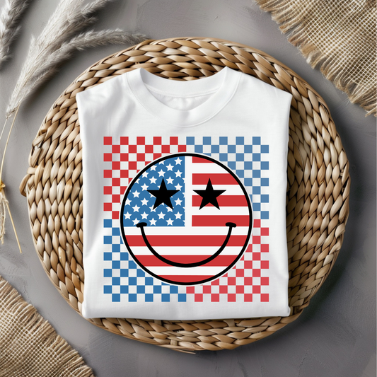 Patriotic Graphic Tee - 2