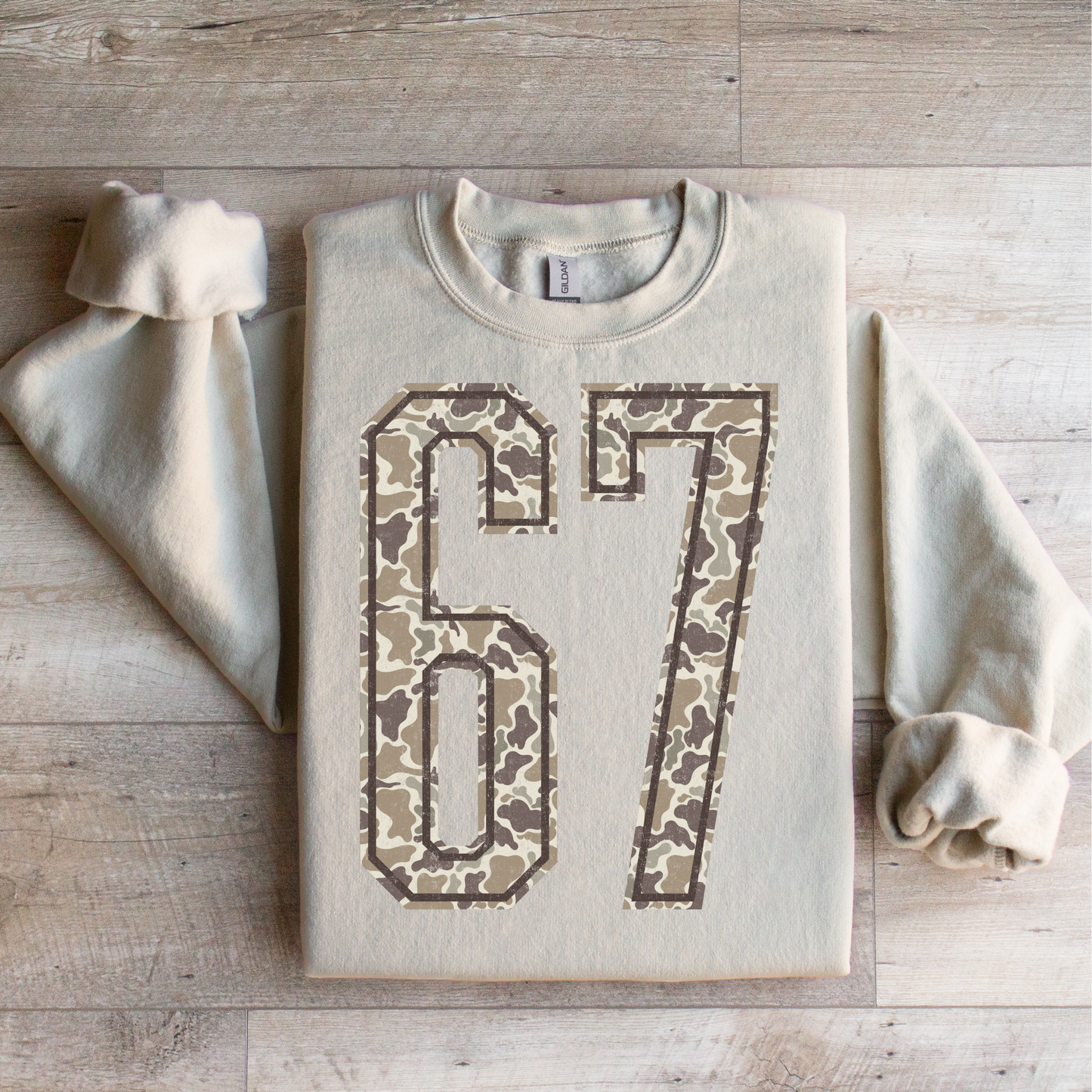 67 Camo Graphic Tee