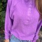 Doing The Most Top - Violet