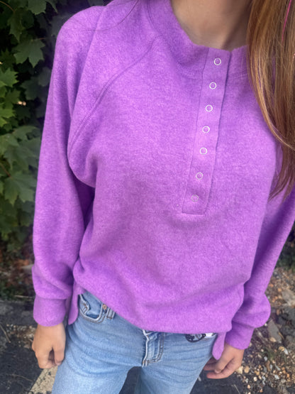 Doing The Most Top - Violet