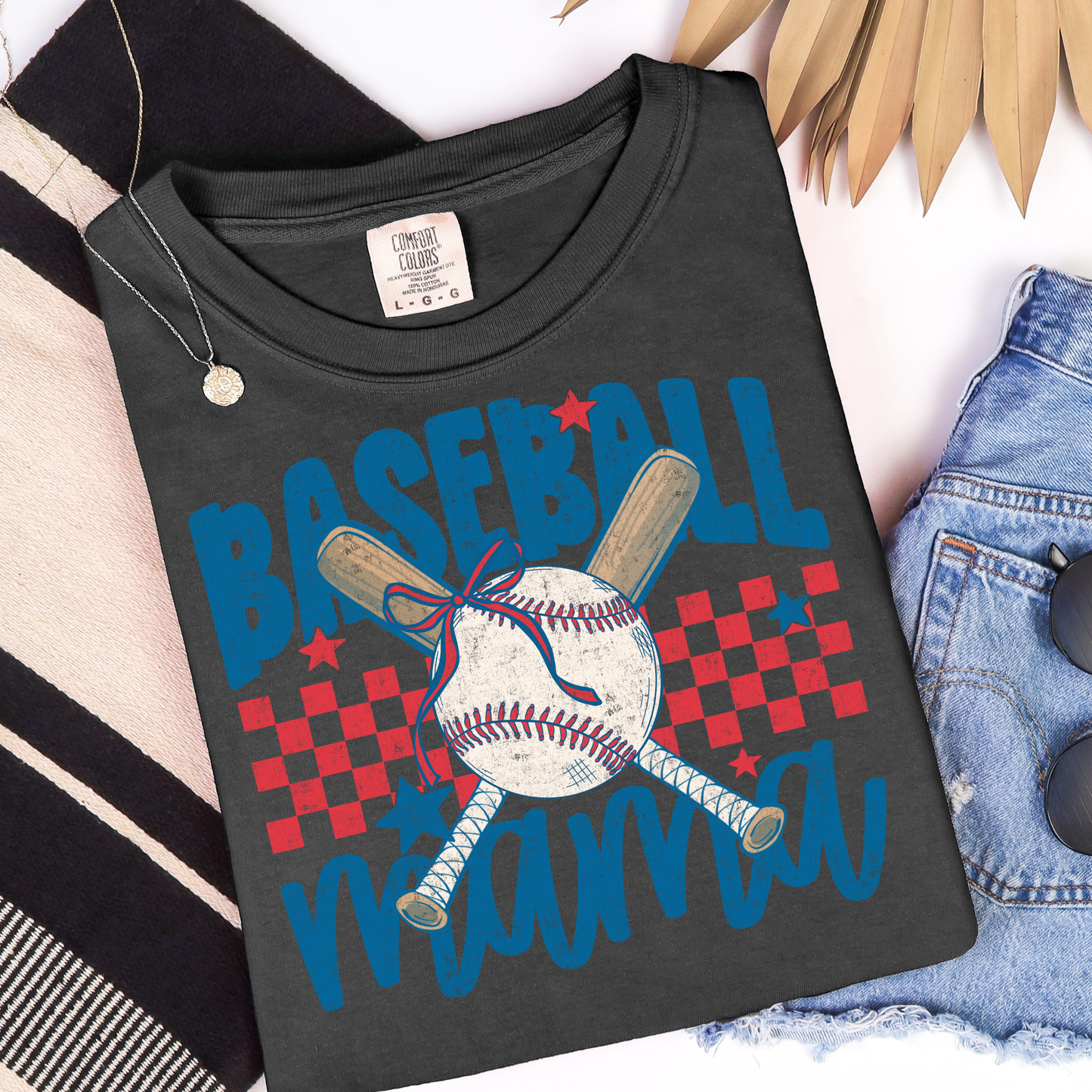 Baseball Mama Graphic Tee