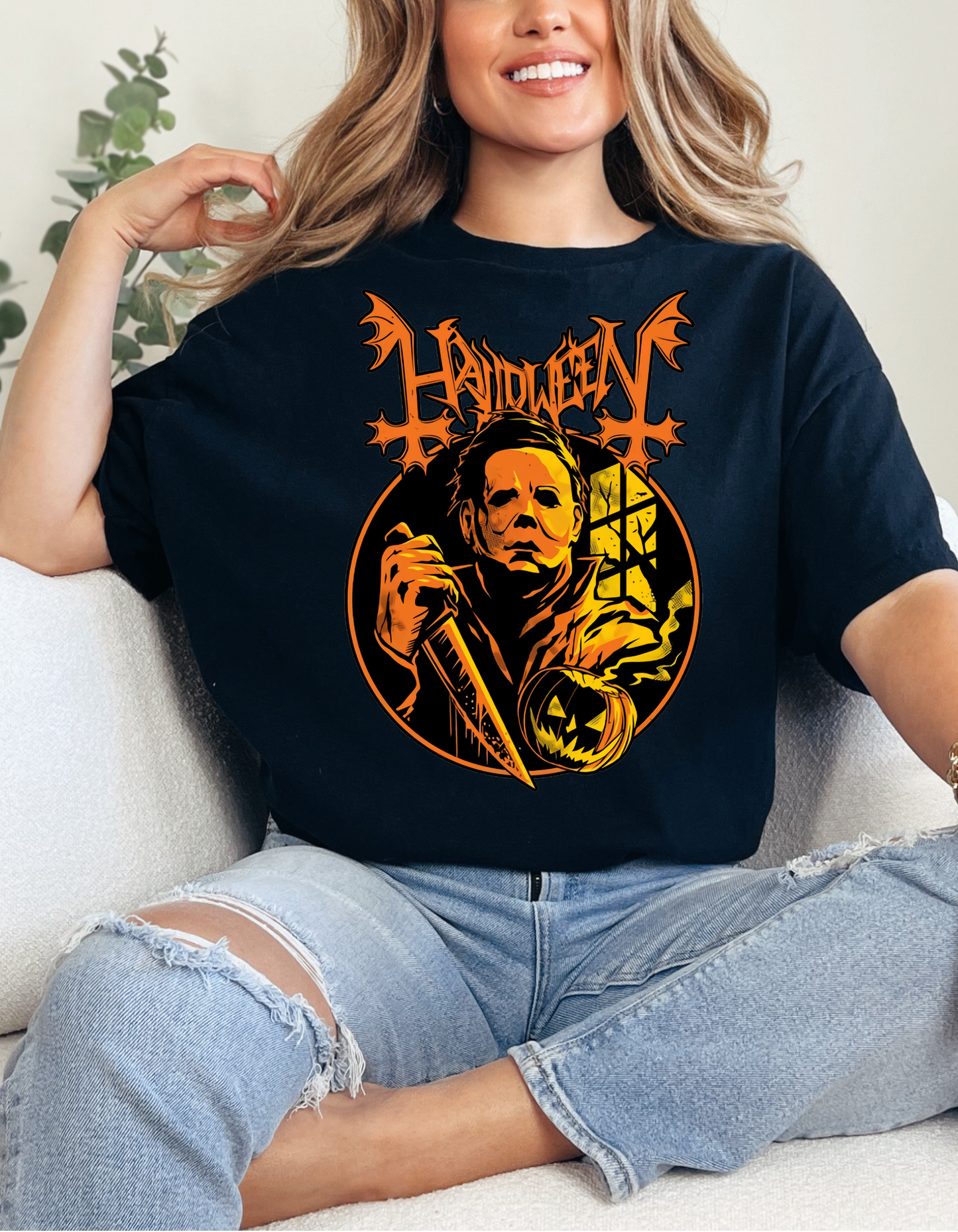 SCARY HALLOWEEN GRAPHIC TEE - 29