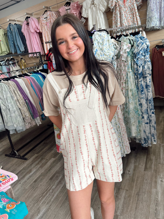 Floral Frenzy Romper