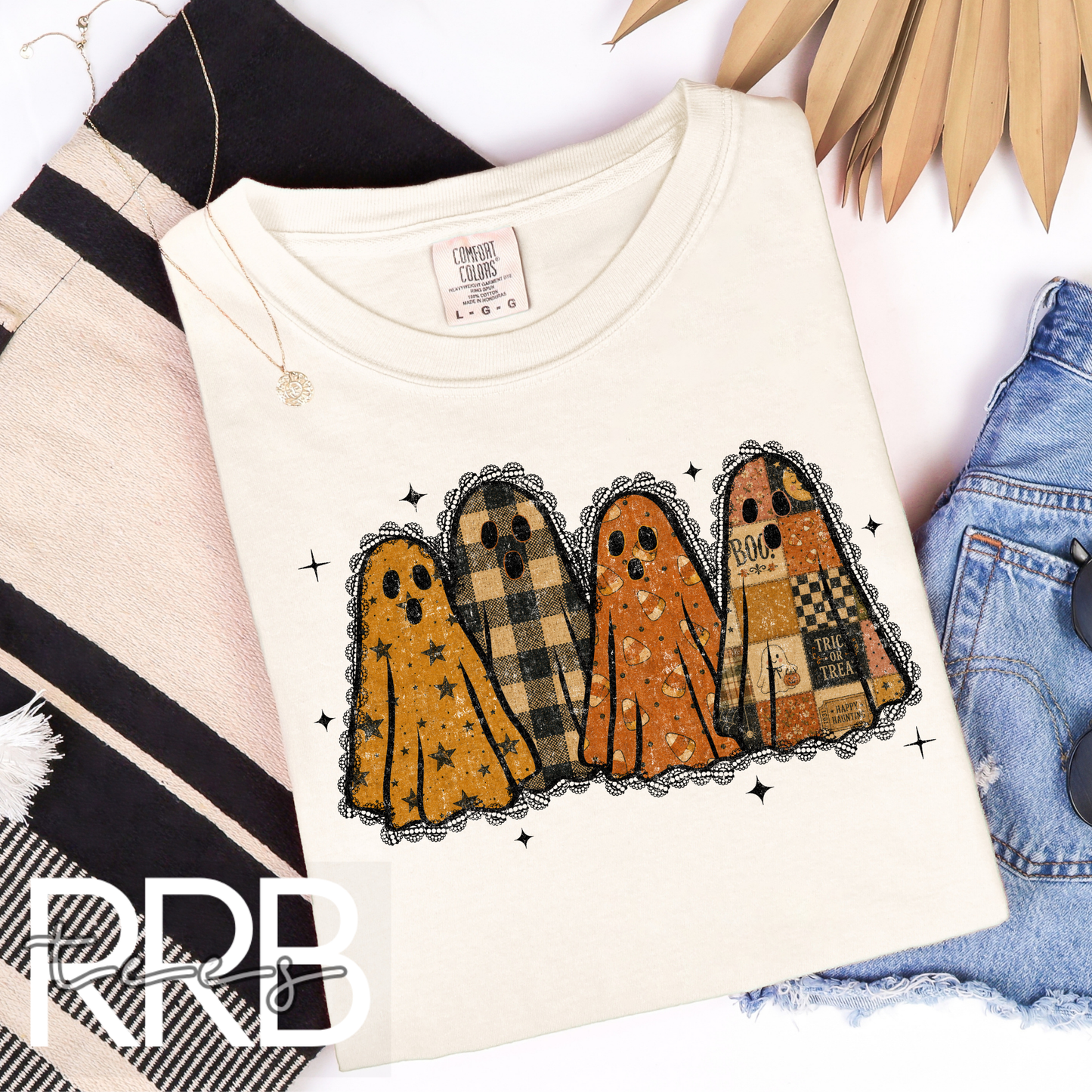 Ghost Patterns Graphic Tee