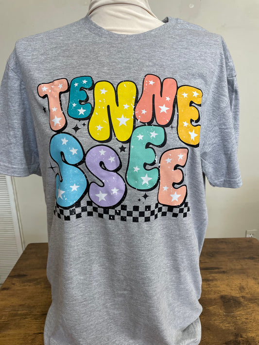 Retro Tennessee Graphic Tee - Any State