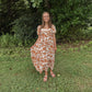 Kind Words Floral Midi Dress