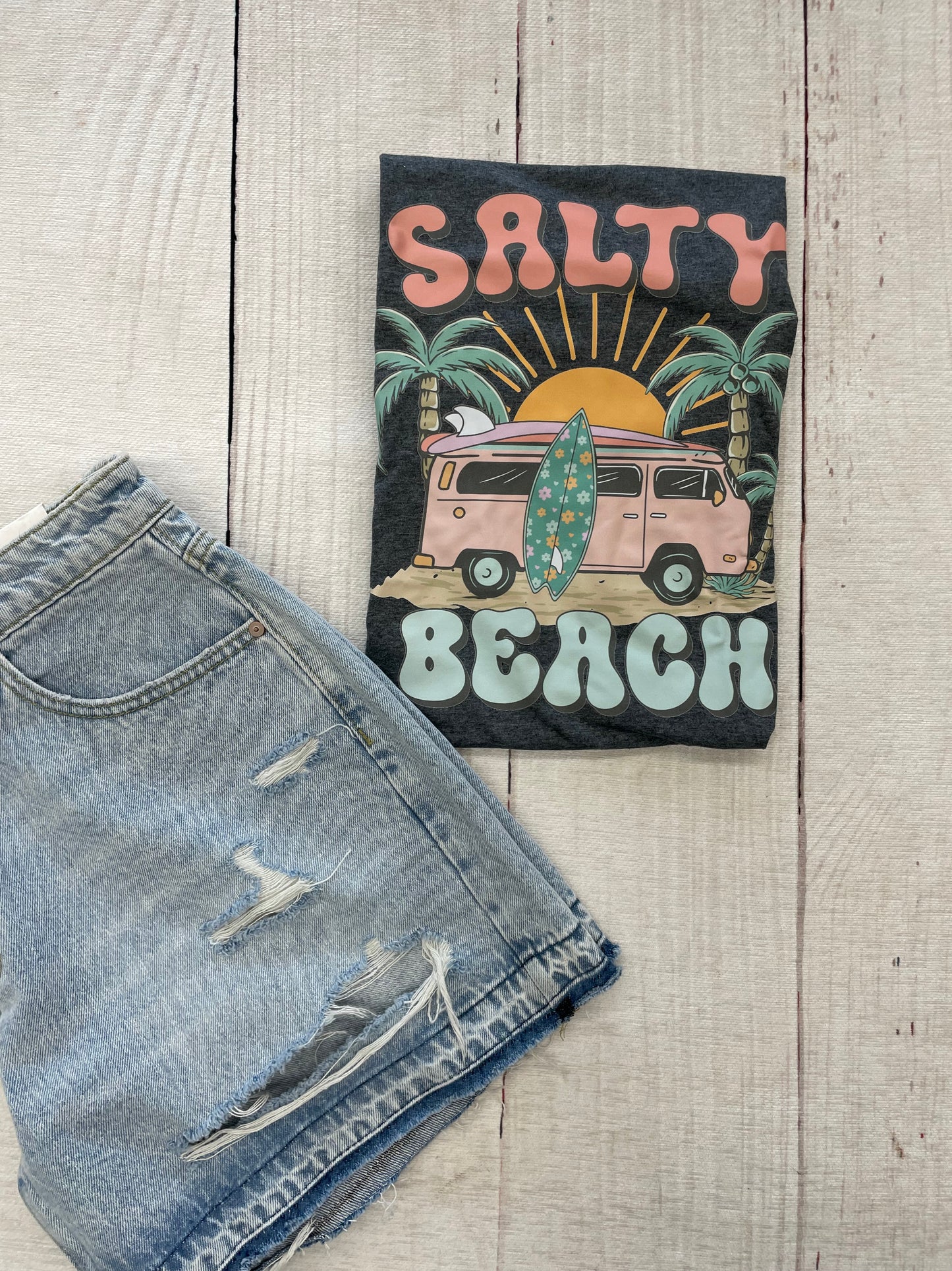 Salty Beach Graphic Tee