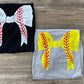 Softball Bows Graphic Tee - Youth