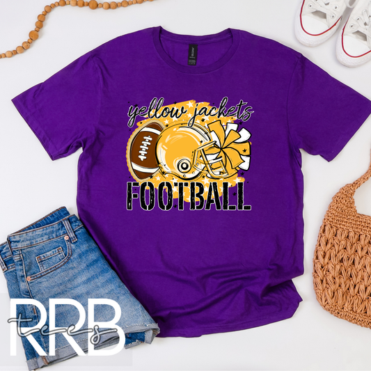 MCYFL - Yellow Jackets Football Collage