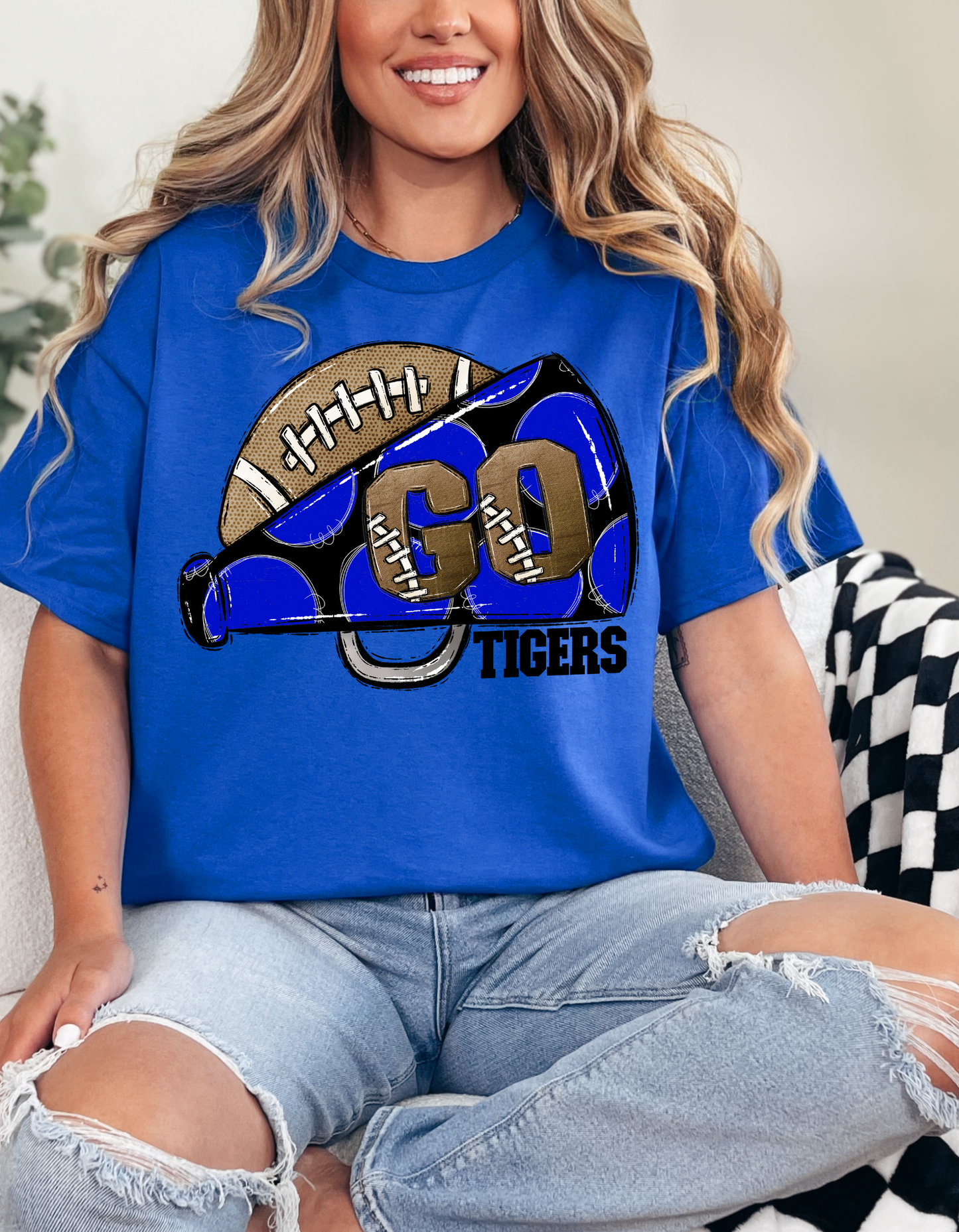 TIGERS GRAPHIC TEE - 79