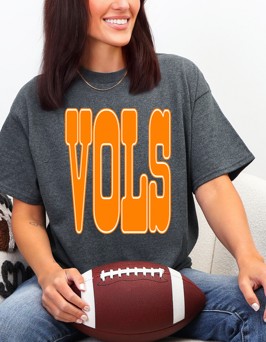 Vols Font Graphic Tee