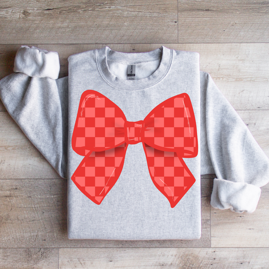 Gingham Bow Graphic Tee