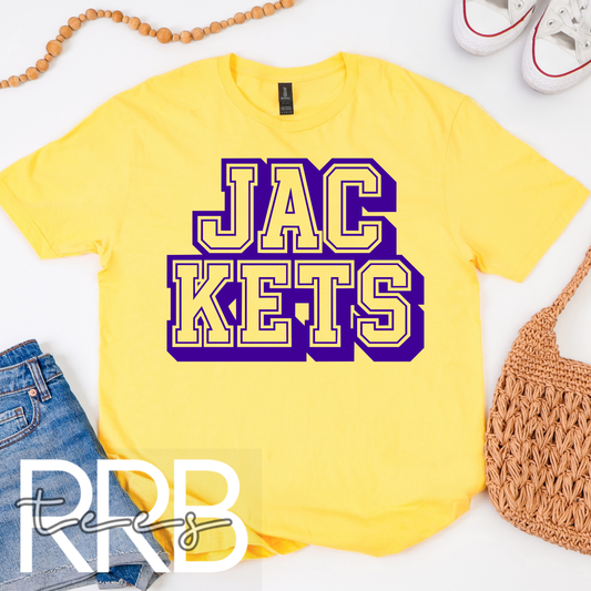 Stacked Jackets Graphic Tee