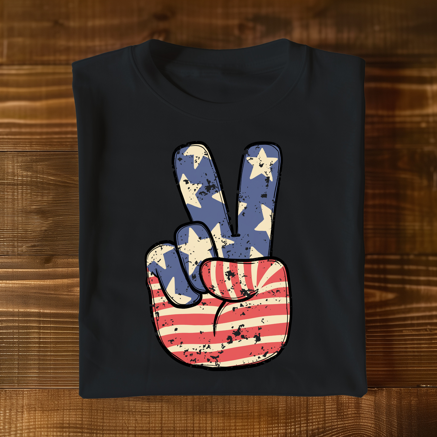 Patriotic Graphic Tee - 34