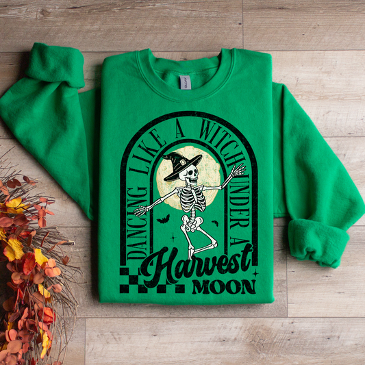 Skelton Harvest Moon Graphic Tee