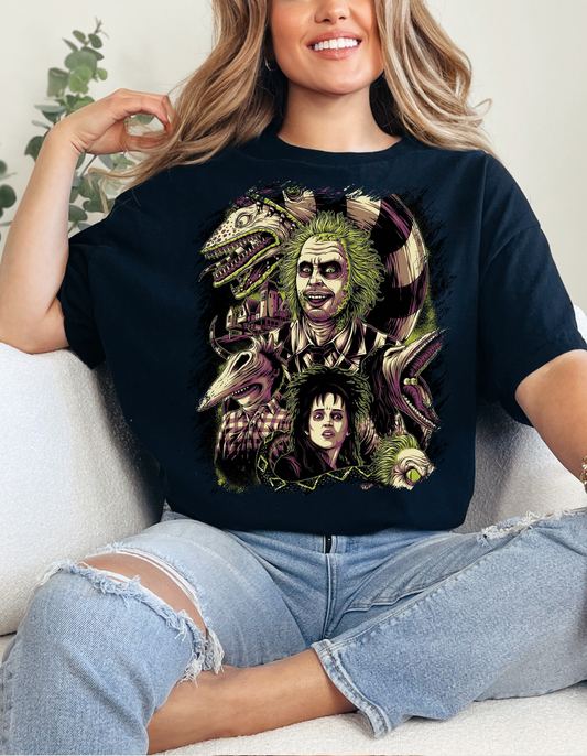 SCARY HALLOWEEN GRAPHIC TEE - 33